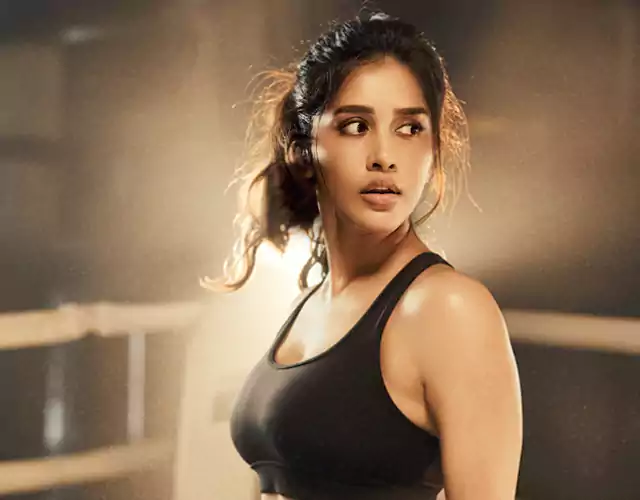 Heroine Nabha Natesh Gym Photos